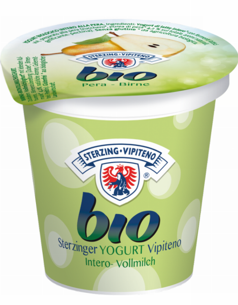 Pera Yogurt intero da latte fieno Bio - 125g - Milchhof Sterzing