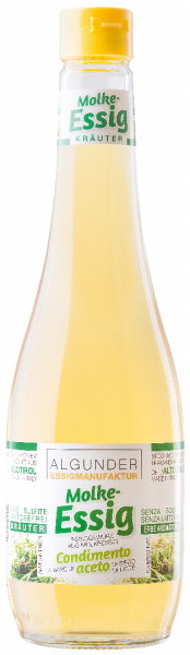 Molkeessiggewürz Kräuter - 0.5l - Algunder Sennerei