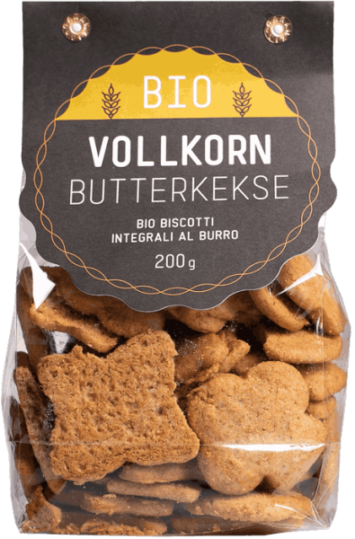 Vollkorn Butterkekse Bio - 200g - Bäckerei Schuster 