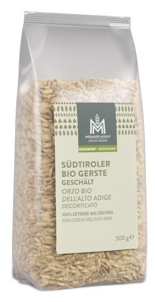 Bauerngerste Regiokorn Bio - 500g - Meraner Mühle