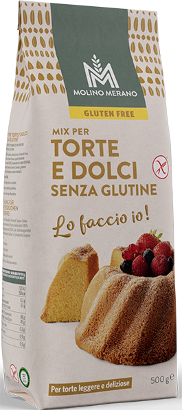 Mischung für Rührteigkuchen glutenfrei - 500g - Meraner Mühle