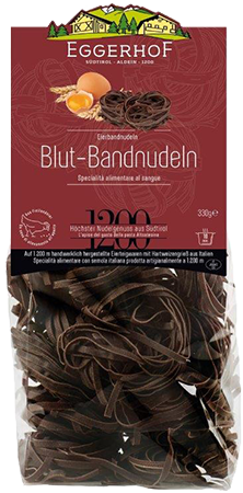 Südtiroler Blut-Fettuccine Schwoasnudeln - 310g - Eggerhof