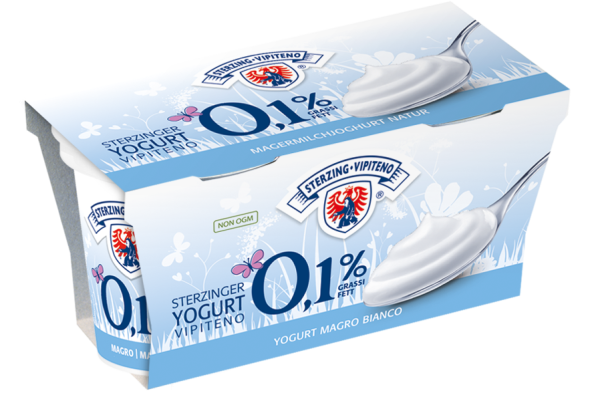 Yogurt magro bianco - 250g - Milchhof Sterzing