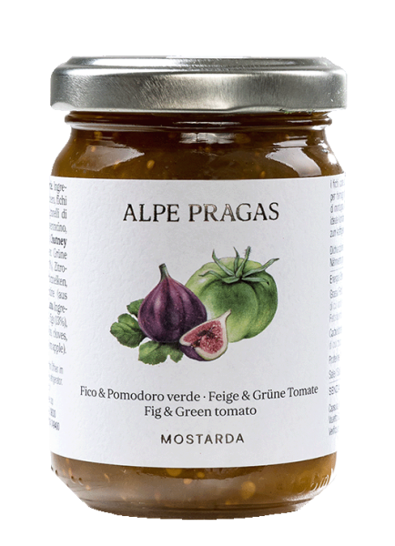 Chutney Feige mit grünen Tomaten - 160g - Alpe Pragas