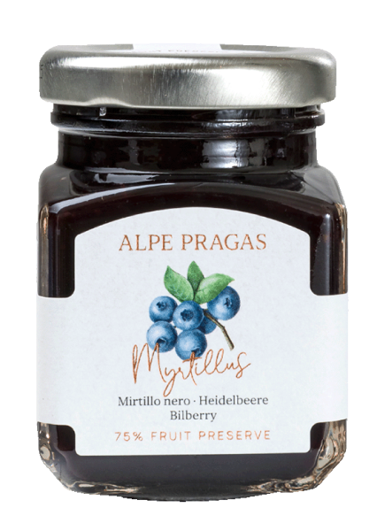 Heidelbeere Fruchtaufstrich - 110g - Alpe Pragas