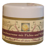 Gesichtcreme mit Fichte und Wildrose Bio - 50g - Kräuterreich Wegleit