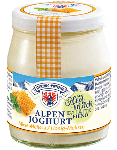 Miele Melissa Yogurt delle montagne - 150g - Milchhof Sterzing
