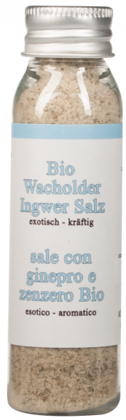 Sale al Ginepro e Zenzero Bio - 40g - Südtiroler Kräuterschlössl