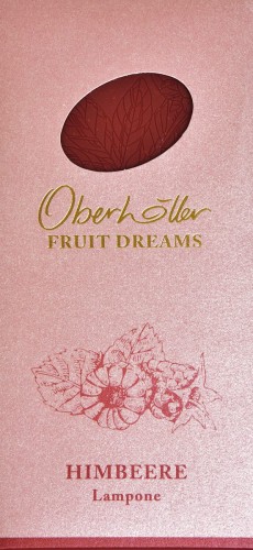 Frucht-Tafel Himbeere "Fruit Dreams" - 70g - Oberhöller