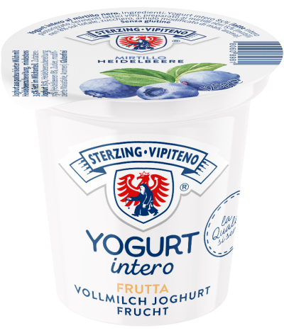 Mirtillo Yogurt intero - 125g - Milchhof Sterzing