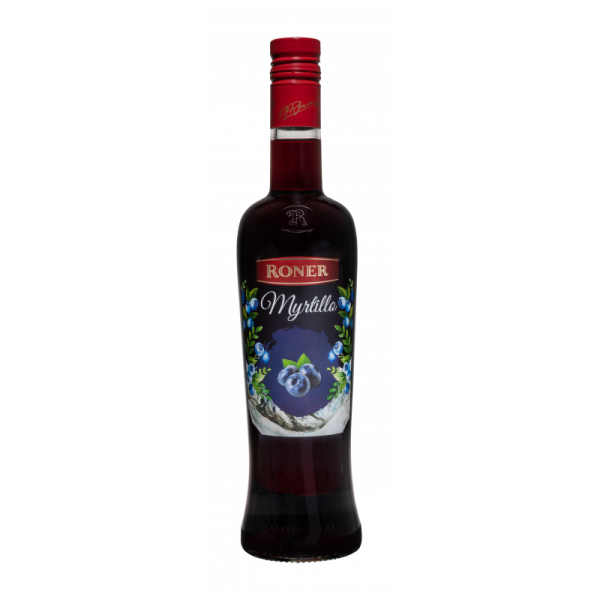 Liquore ai mirtilli "Myrtillo" - 0.7l - Brennerei Roner