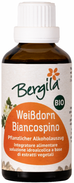Weißdorn Tinktur Bio - 50ml - Bergila