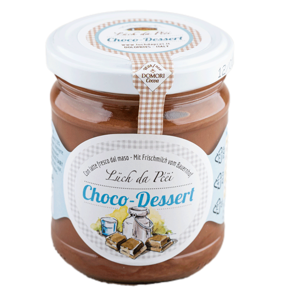 Budino al cioccolato - 180g - Lüch da Pcëi