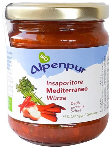 Preparato per Brodo Mediterraneo Bio - 220g - Alpenpur
