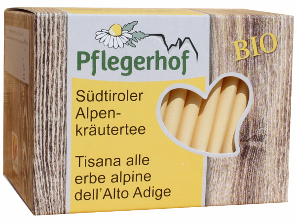 Erbe alpine Bio in buste - 12g - Pflegerhof 
