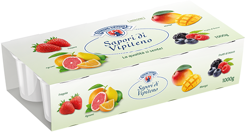 Yogurt intero mix frutta - 1000g - Milchhof Sterzing