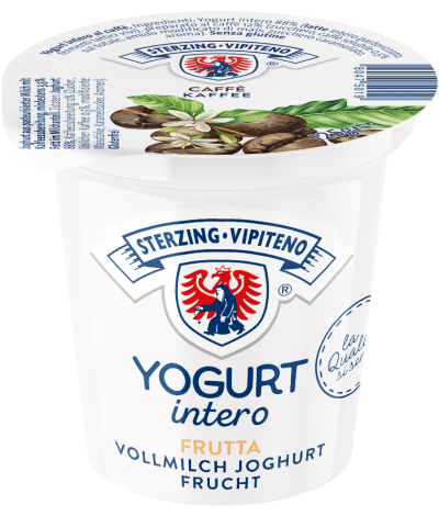Café Yogurt intero - 125g - Milchhof Sterzing