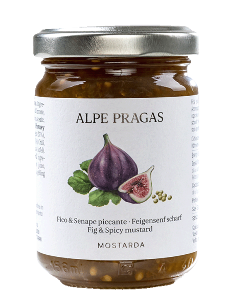 Mostarda Fichi e Senape piccante - 160g - Alpe Pragas