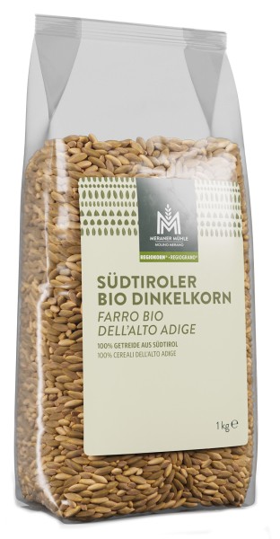 Dinkelkorn Regiokorn Bio - 1kg - Meraner Mühle