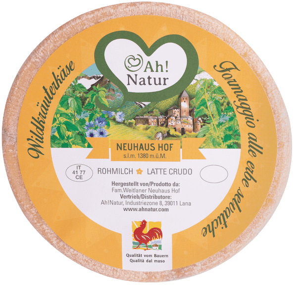 Formaggio alle Erbe selvatiche - 0.65kg - Neuhaus Hof