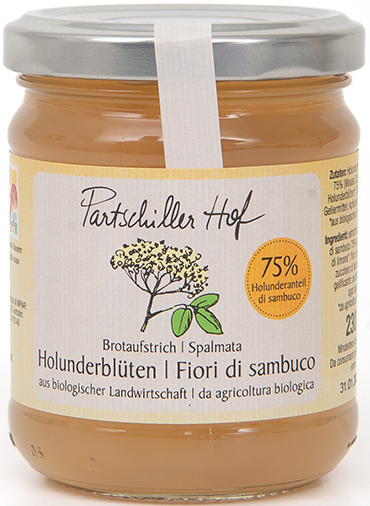 Fiori di sambuco Bio Composta - 230g - Partschillerhof