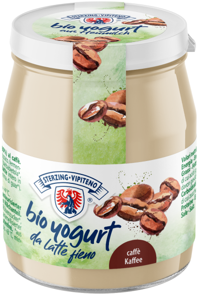 Caffè Yogurt intero da latte fieno Bio - 150g - Milchhof Sterzing