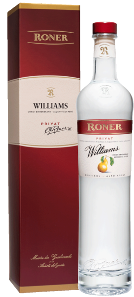 Acquavite di pere Williams "Privat" - 0.5l - Brennerei Roner