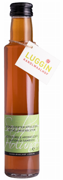 Apfelessig Holunderblüten Bio - 250ml - Luggin