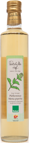 Pfefferminzsirup Bio - 0.5l - Partschillerhof