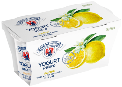 Zitrone Vollmilchjoghurt - 250g - Milchhof Sterzing