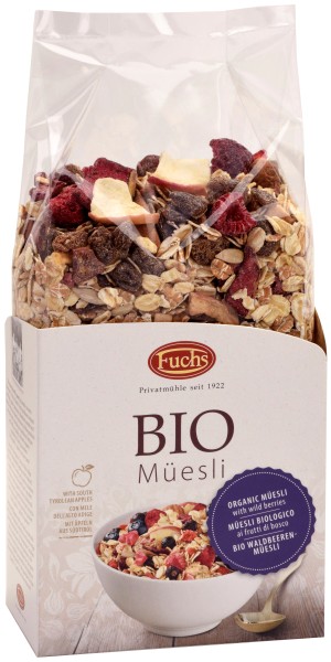 Müsli ai Frutti di bosco Bio - 375g - Fuchs Privatmühle
