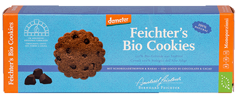 Biscotti al Cioccolato e Cacao Bio - 100g - Feichter Bernhard