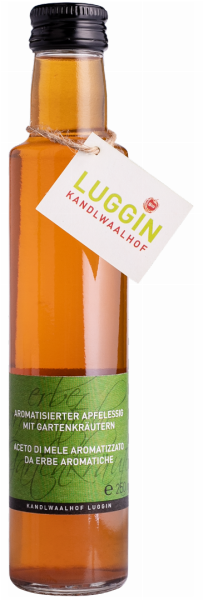 Apfelessig Gartenkräuter Bio - 250ml - Luggin