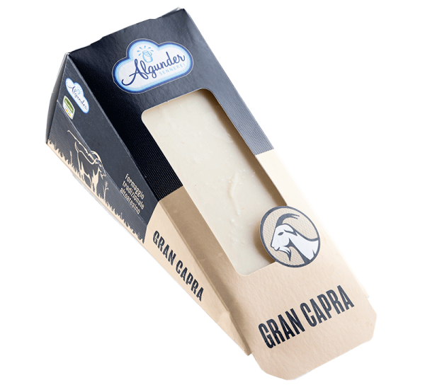 Formaggio caprino stagionato "Gran Capra" - 0.22kg - Algunder Sennerei