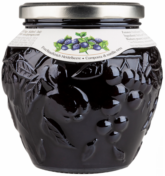 Heidelbeere Fruchtaufstrich - 600g - Alpe Pragas