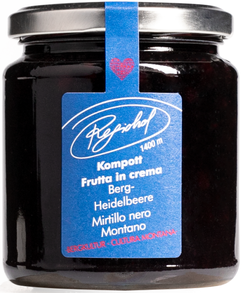 Mirtilli di montagna sciroppati - 300g - Regiohof 