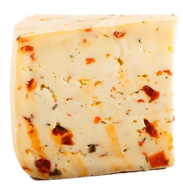 Formaggio con peperoni e timo - 0.25kg - Algunder Sennerei