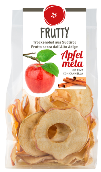 Getrocknete Äpfel Zimt - 50g - Frutty