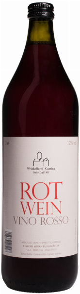 Vino da tavola rosso - 1l - Burggräfler Weinkellerei