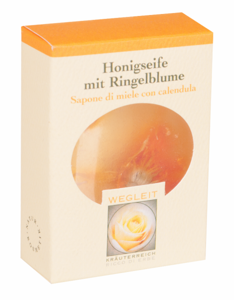 Honigseife mit Ringelblume Bio - 1St. - Kräuterreich Wegleit