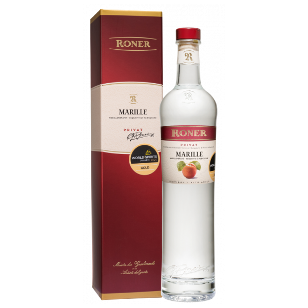 Acquavite di Albicocche "Privat" - 0.5l - Brennerei Roner