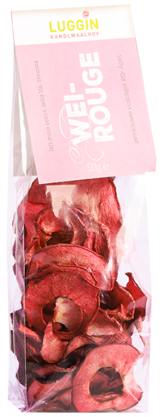 Getrocknete Äpfel Weirouge Bio - 50g - Luggin
