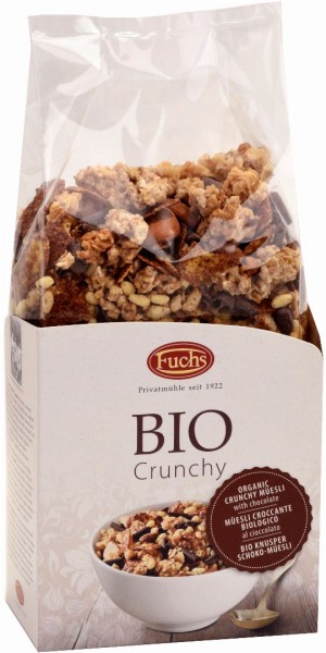 Knusper Schoko Müsli Bio - 350g - Fuchs Privatmühle