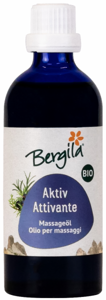 Massageöl Aktivmischung Bio - 100ml - Bergila