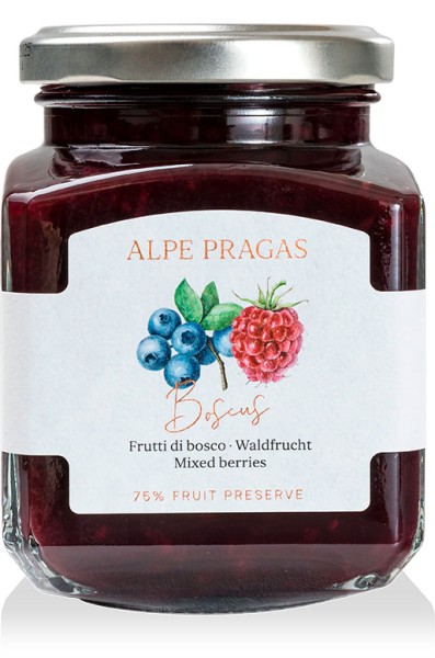Waldfrüchte Fruchtaufstrich 600g - 600g - Alpe Pragas